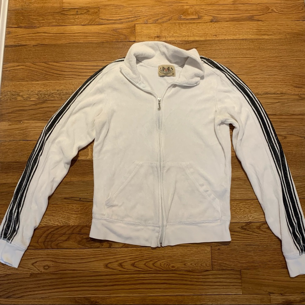 Juicy Couture Zip Up Track Sweatshirt